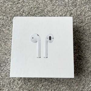 Airpods with charging case - brand new, unopened